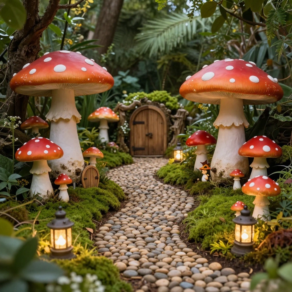 Enchanted Mushroom Village