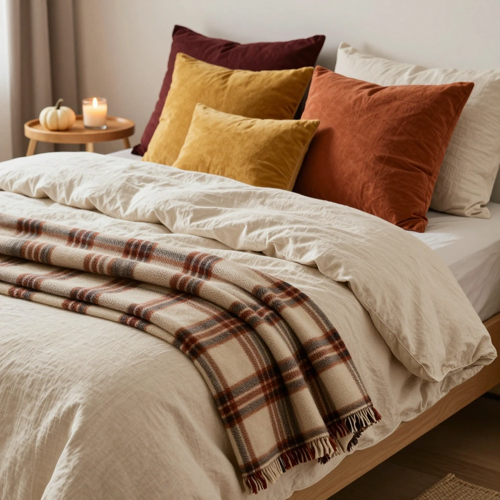 Fall Bedroom Refresh with Seasonal Bedding

