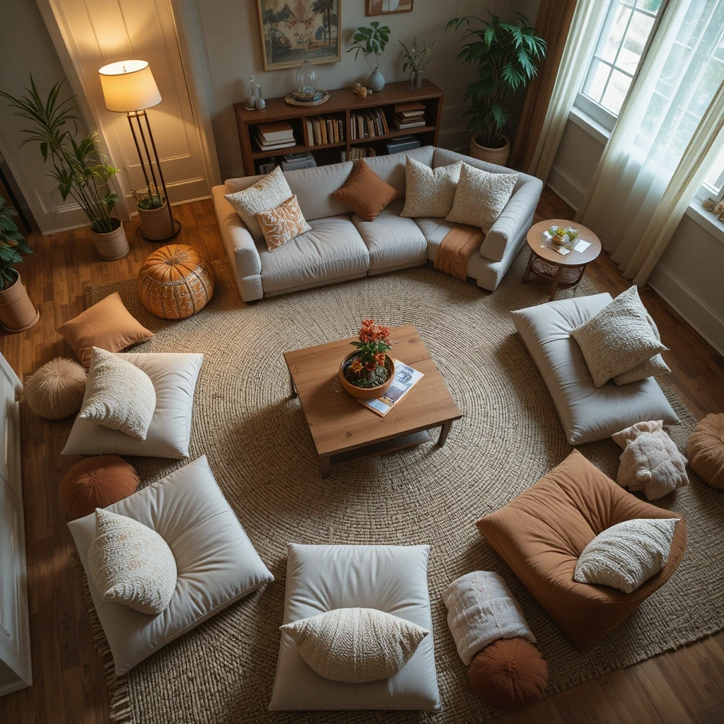 Floor Seating & Cushion Culture
