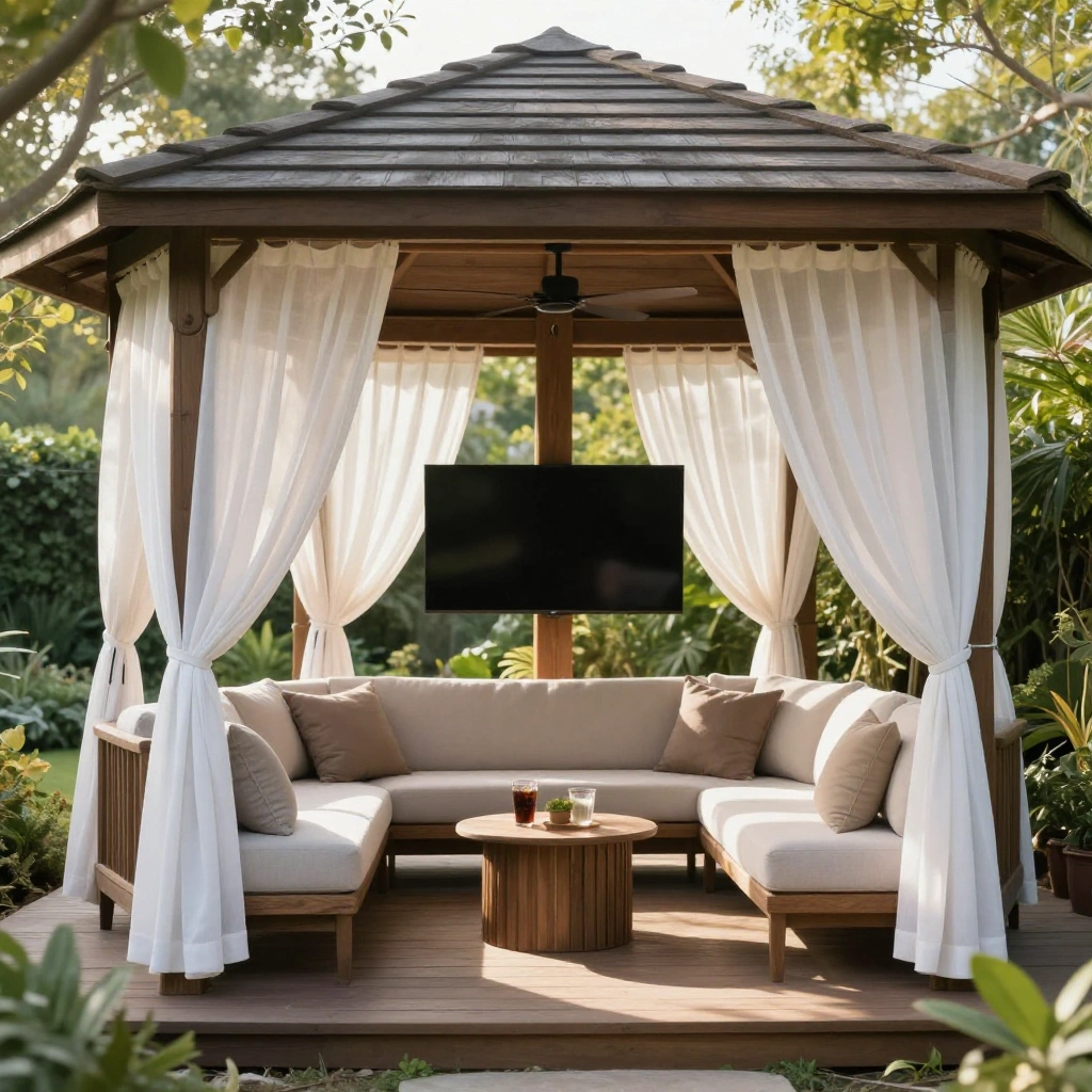 Gazebo Entertainment Corner