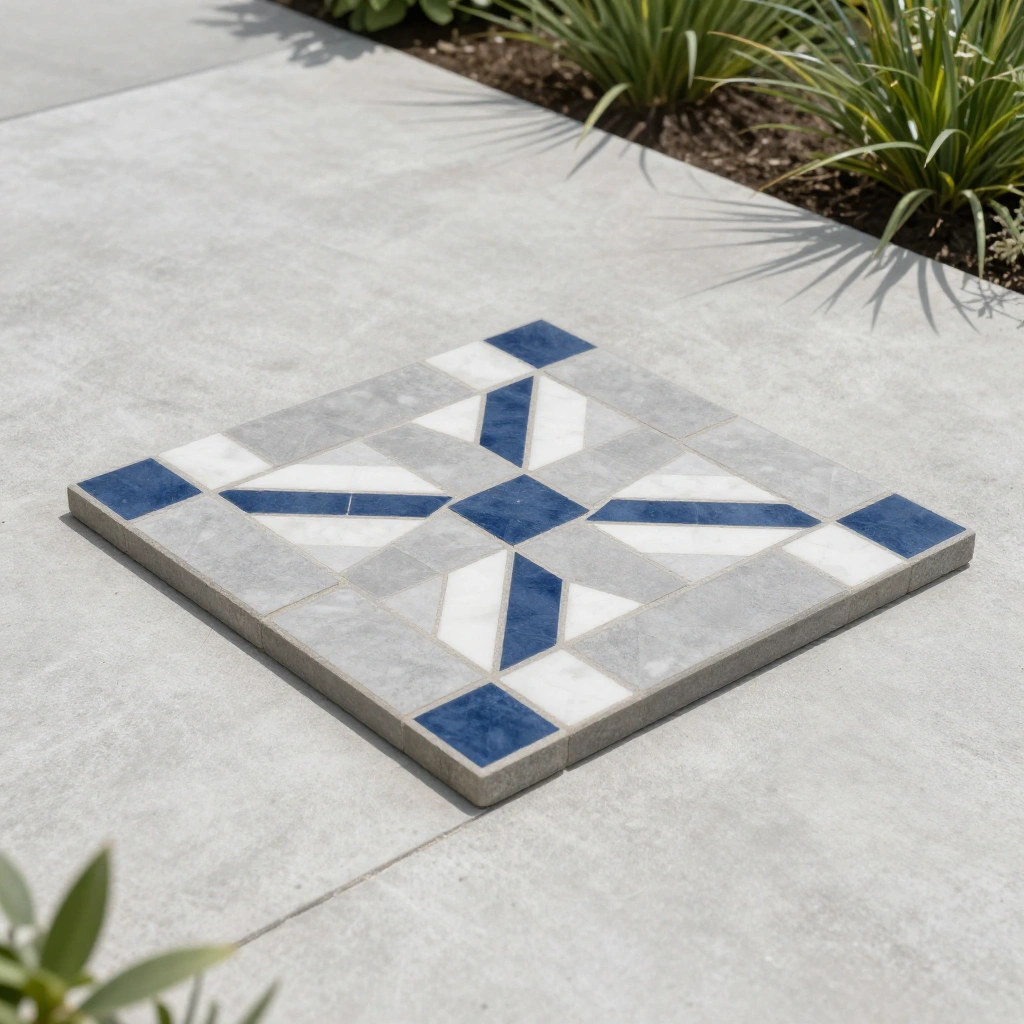 Geometric Pattern Stones
