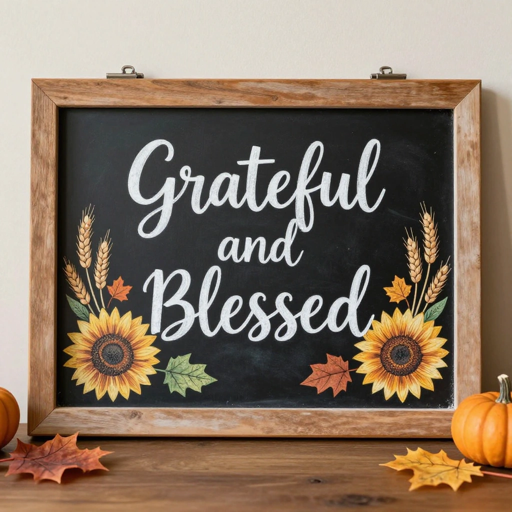 Grateful and Blessed Thanksgiving Quote