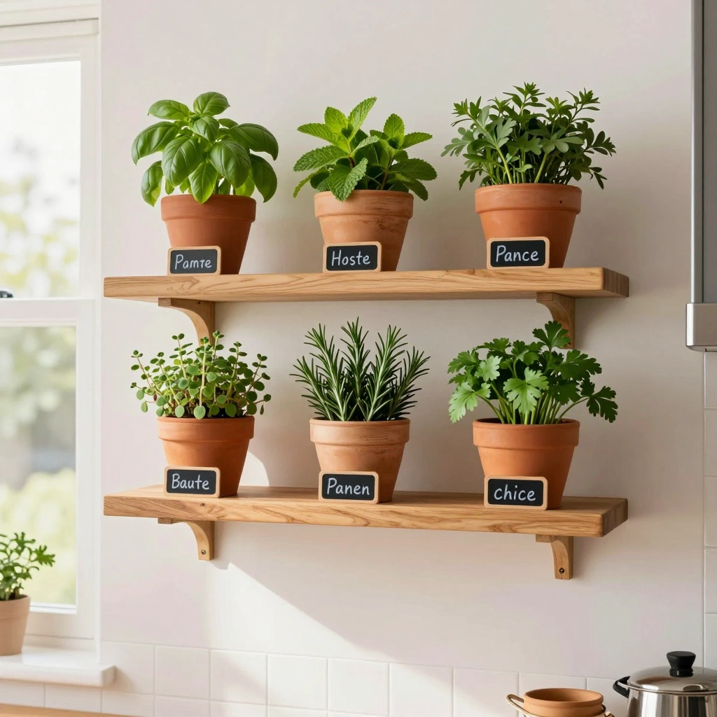 Indoor Herb Garden Wall Green You Can Actually Eat
