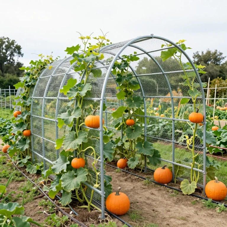 Pumpkin Trellis