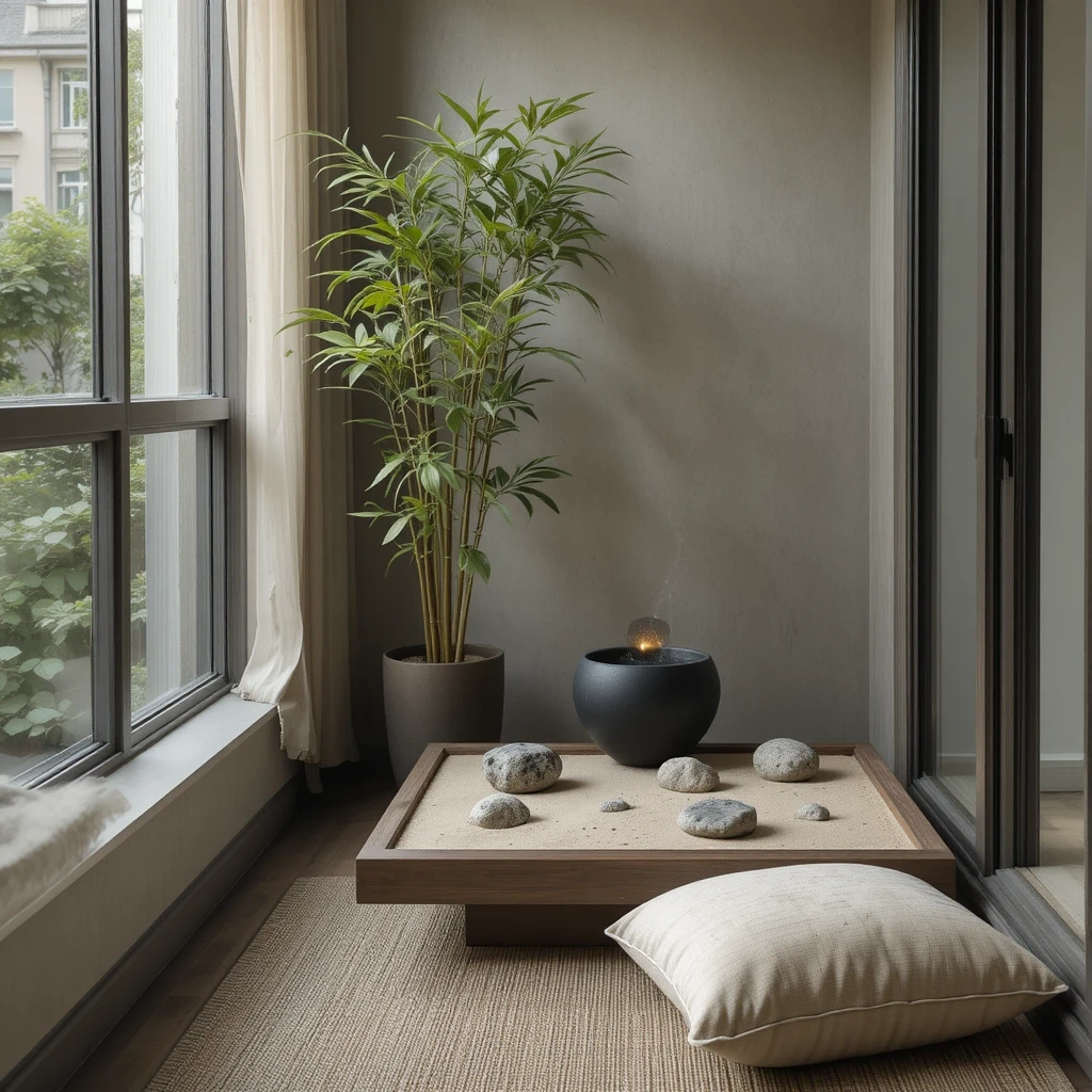 Mini Zen Garden Corner