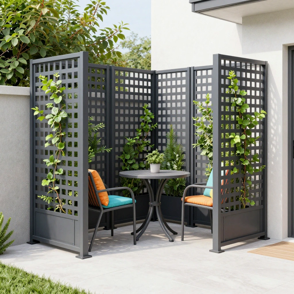 Modular Freestanding Trellis Panels