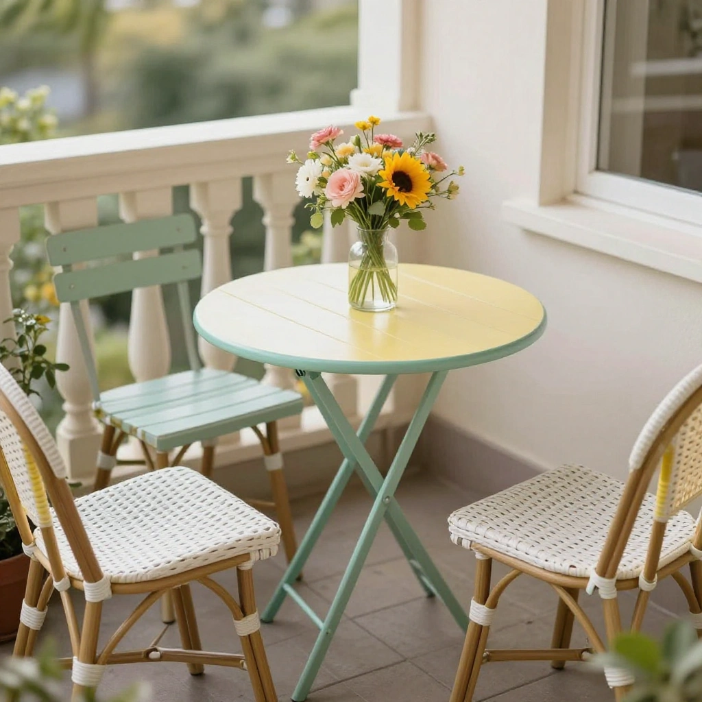 Painted Bistro Coffee Table