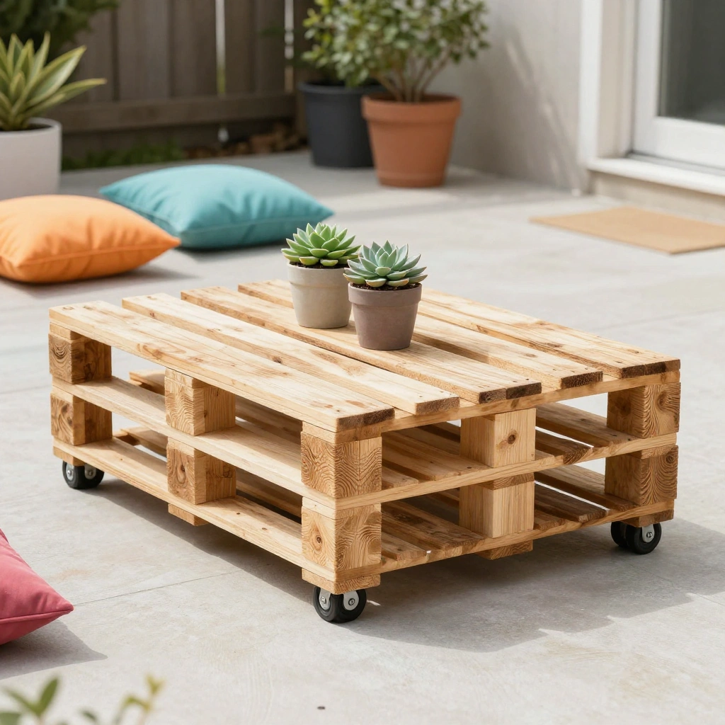 Pallet Wood Coffee Table