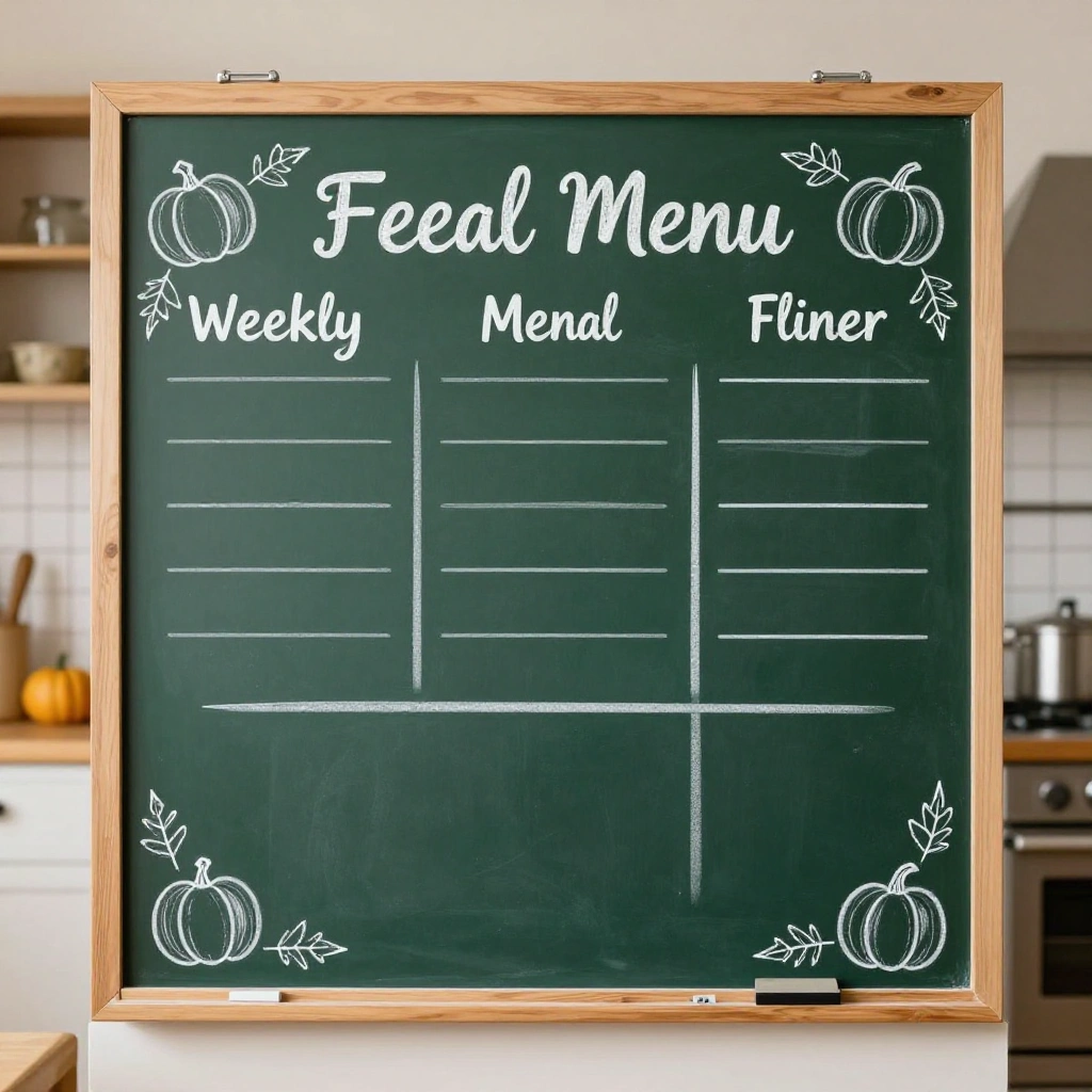 Pumpkin Patch Menu Board