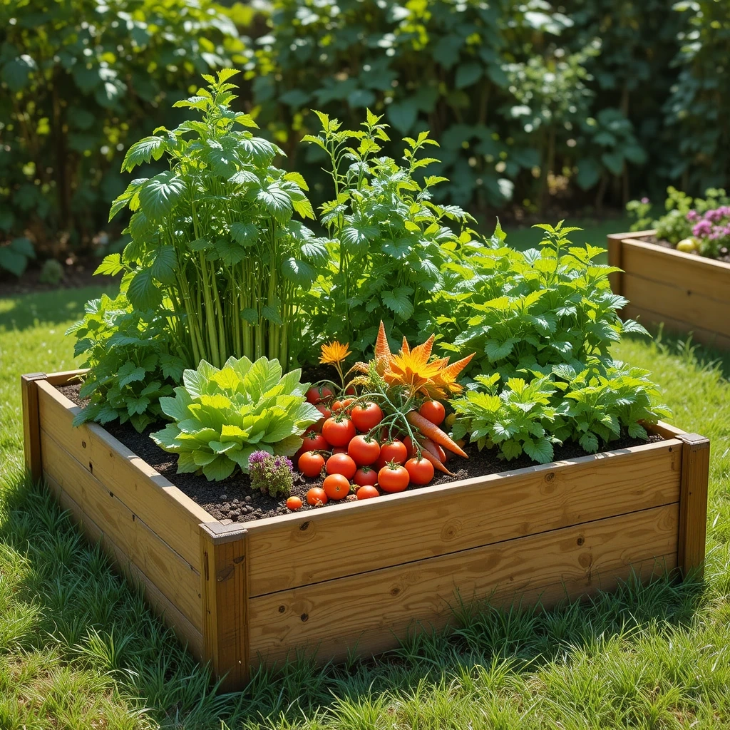 Raised Bed Vegetable Garden
