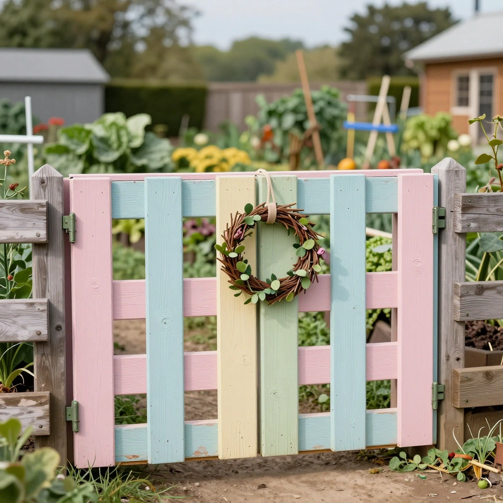 Recycled Pallet Gate
