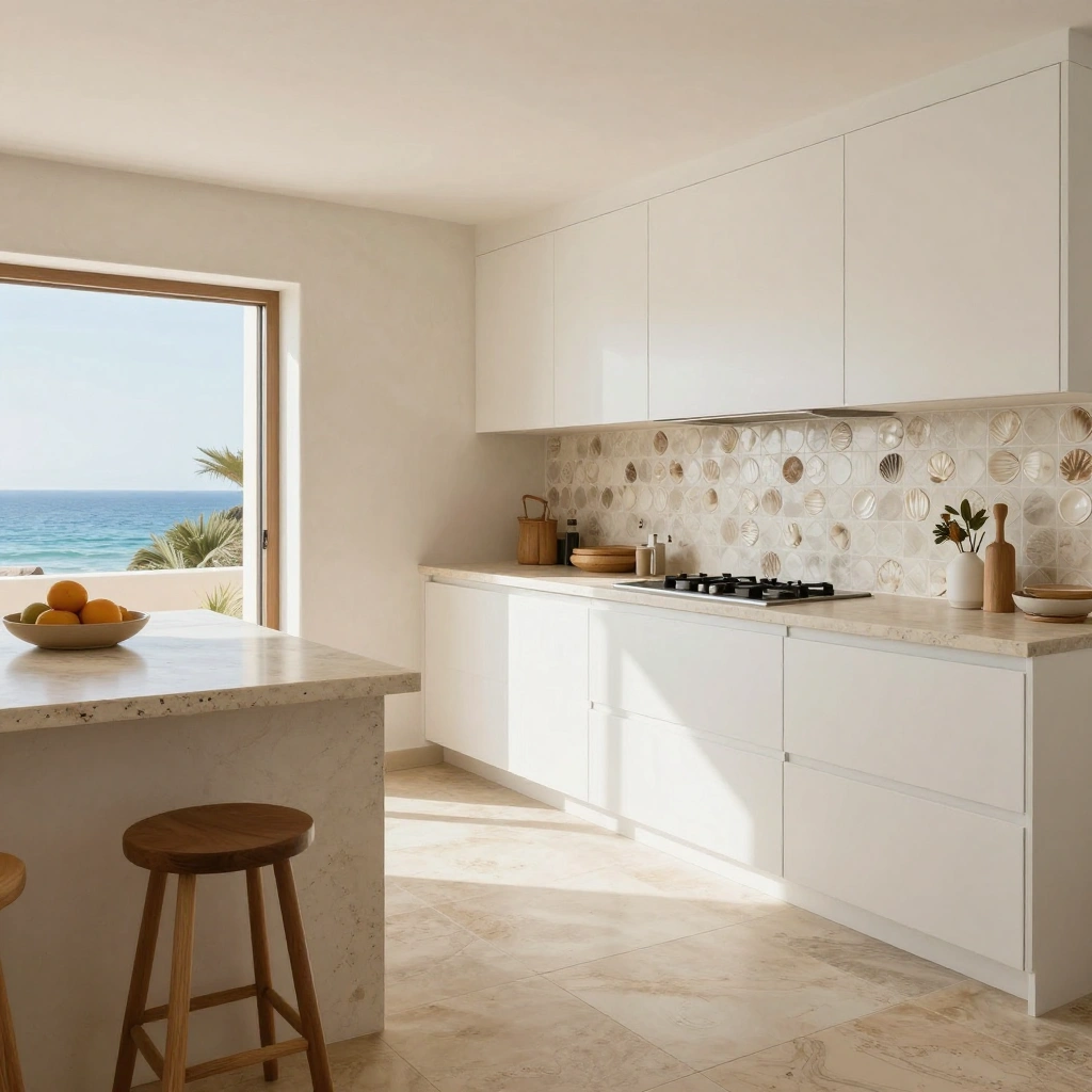 Sandy, Shell & Stone Textural Elements
