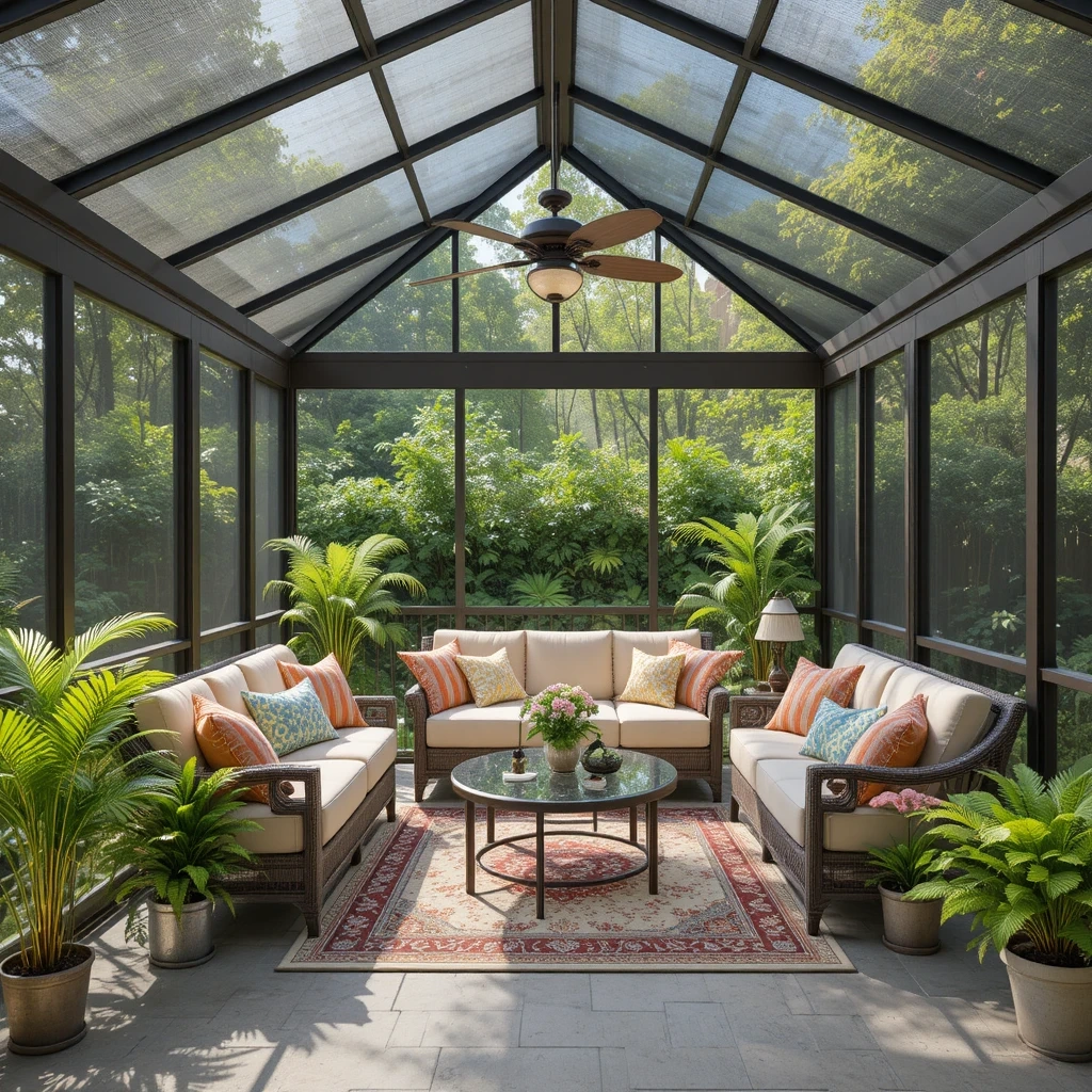 Screened-In Gazebo for Bug-Free Comfort