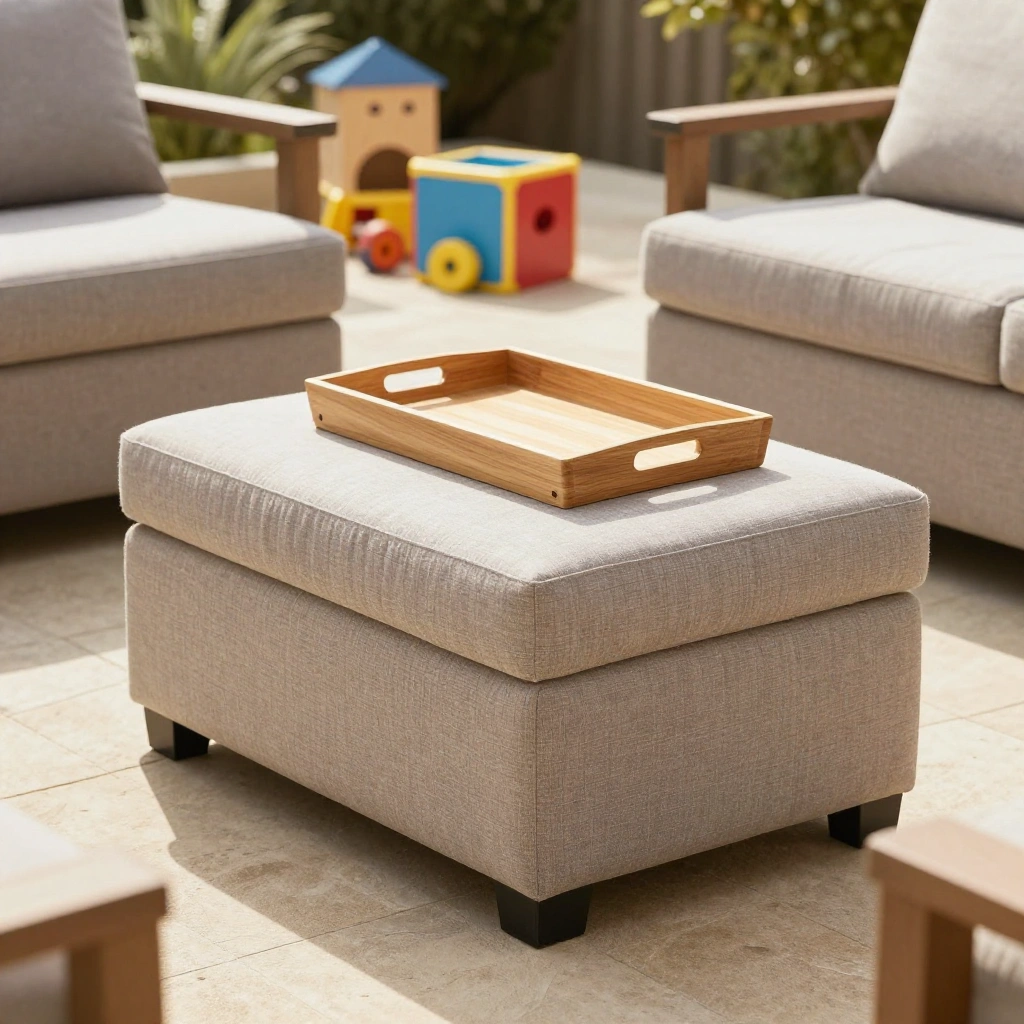 Storage Ottoman Coffee Table