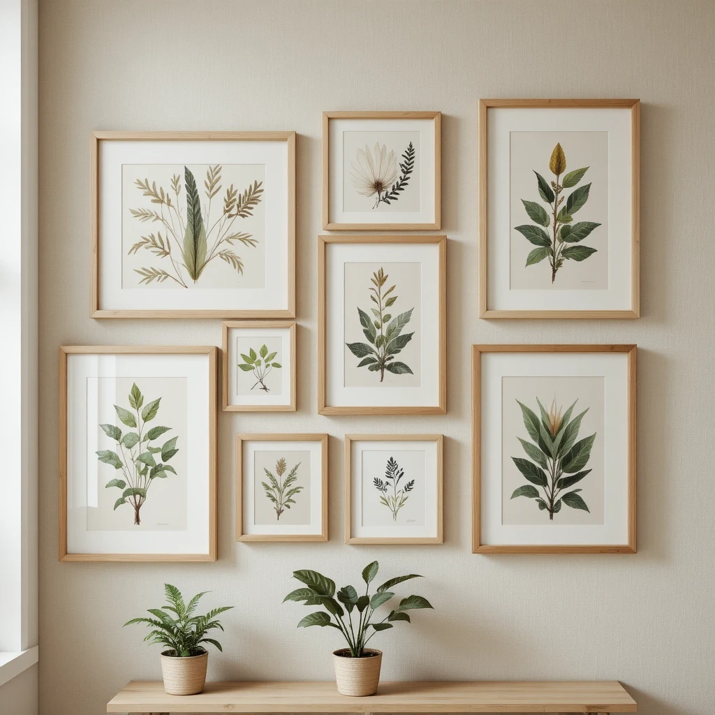 The Botanical & Nature Print Wall