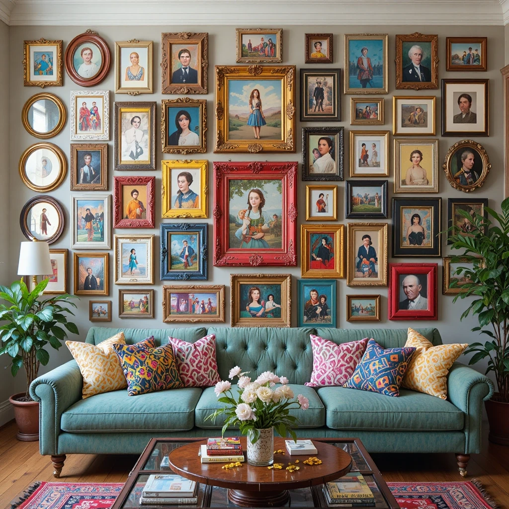 The Colorful Eclectic Mix