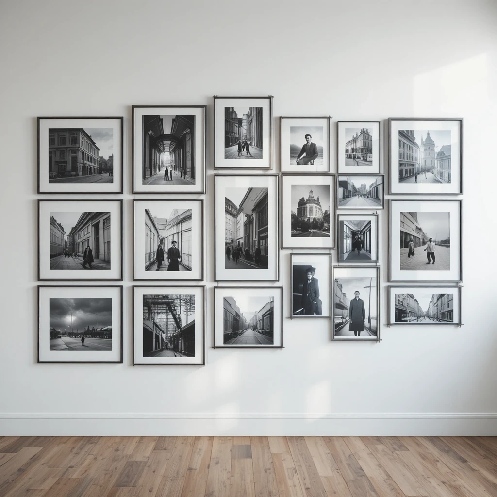 The Minimalist Black & White Wall