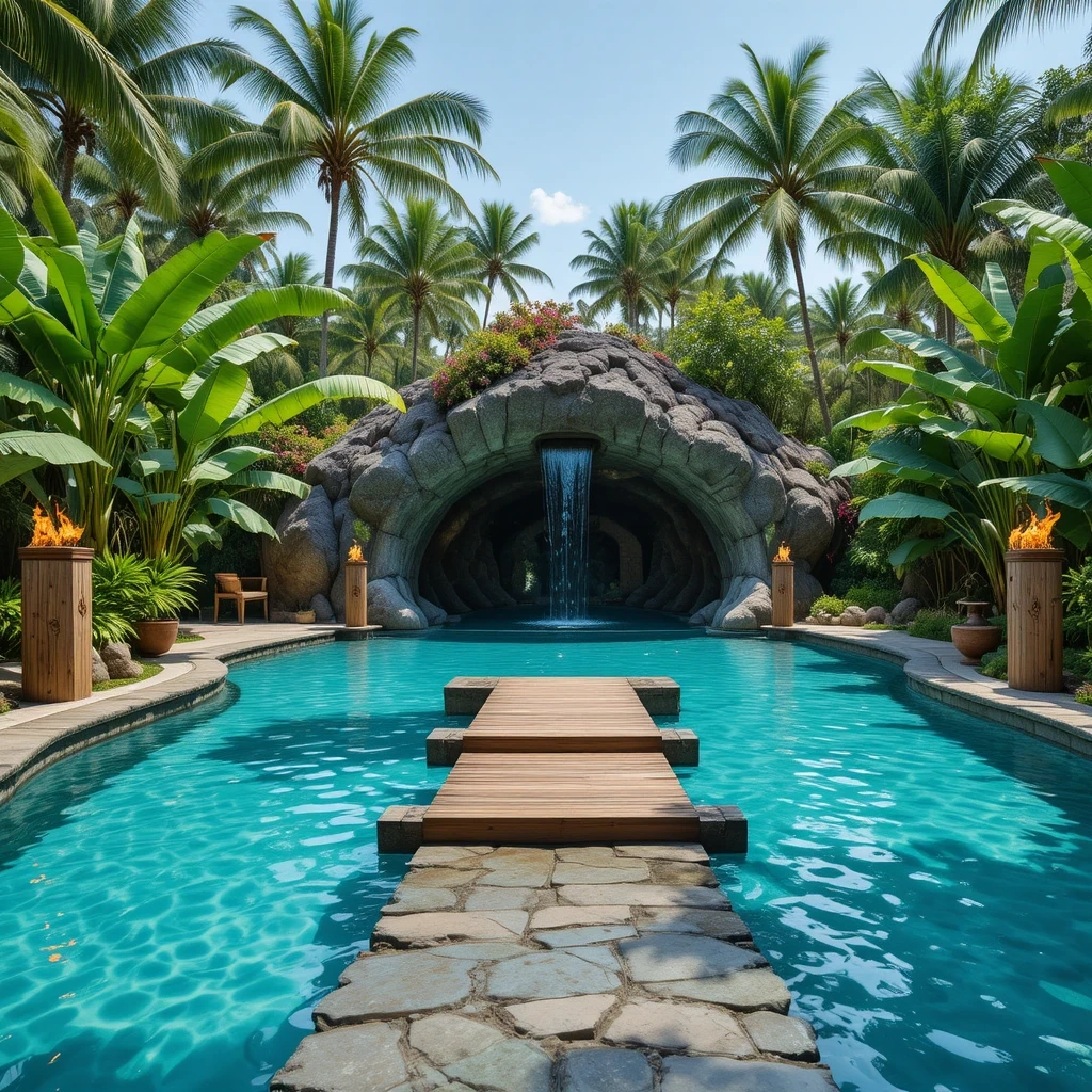The Tropical Lagoon Pool