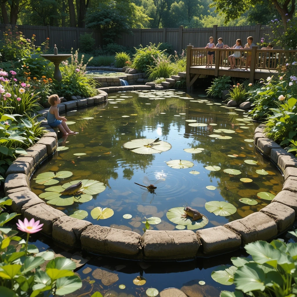 The Wildlife Pond with Swimming Zone