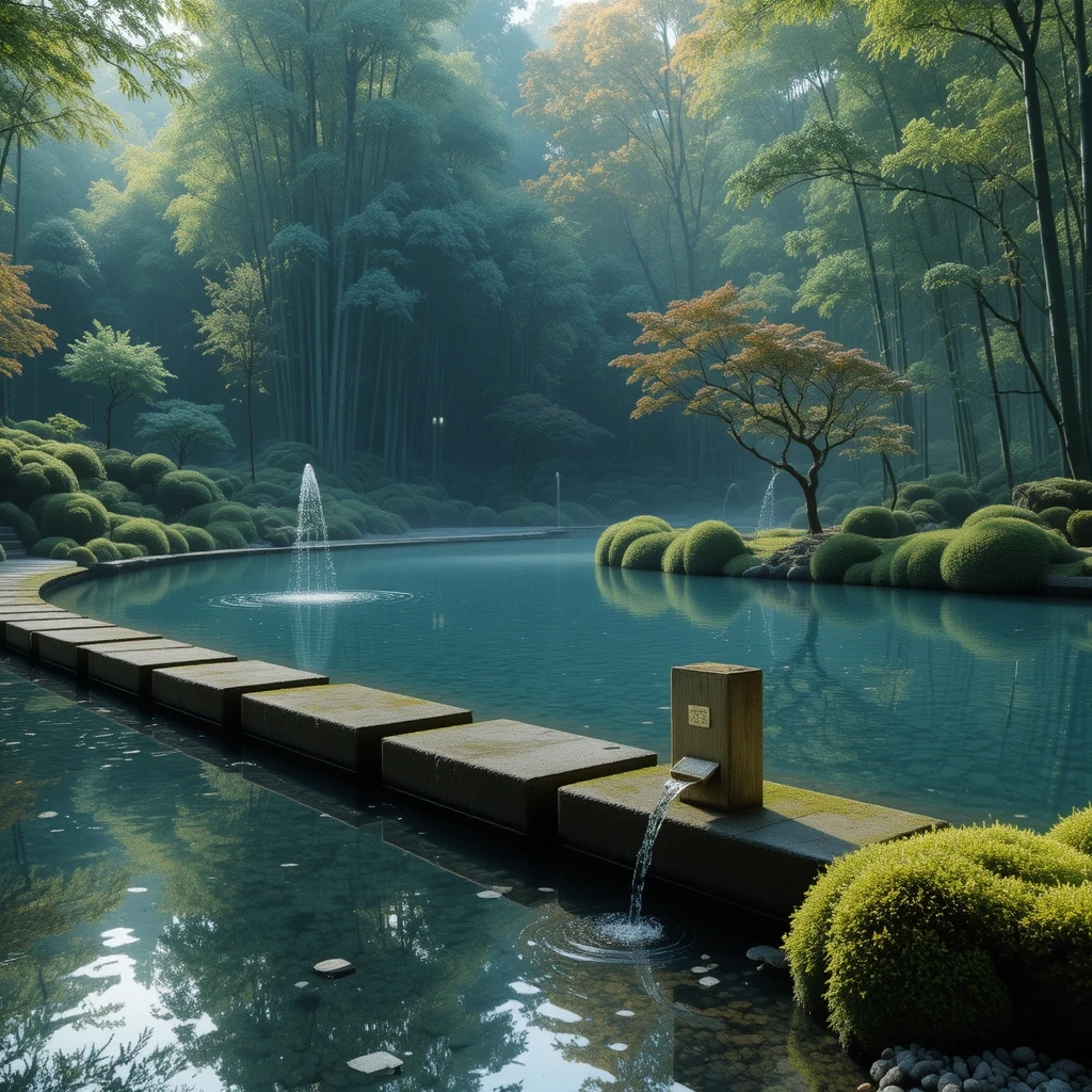 The Zen Japanese Garden Pool
