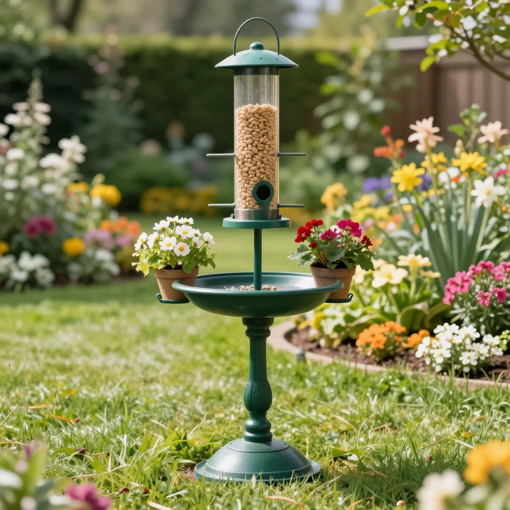 Tiered Garden Stand Feeder Station
