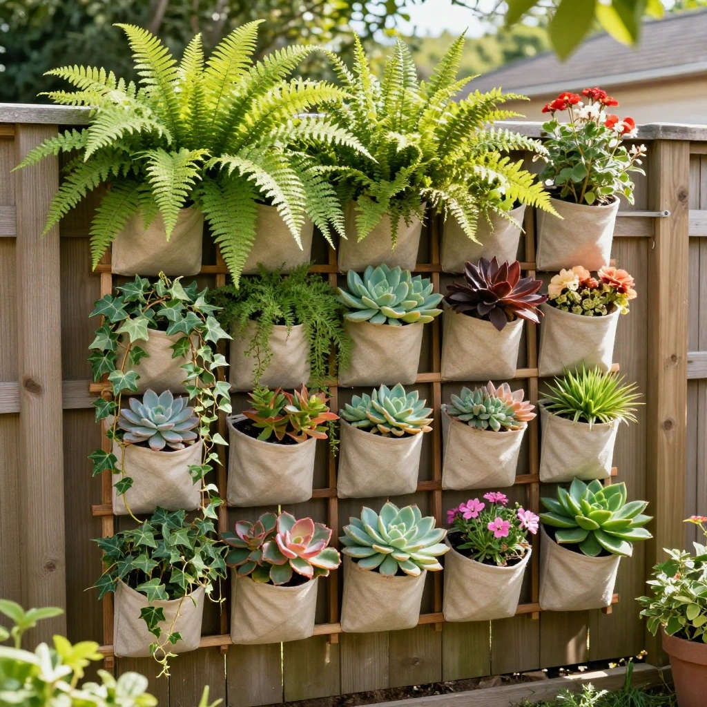 Vertical Garden Trellis Wall