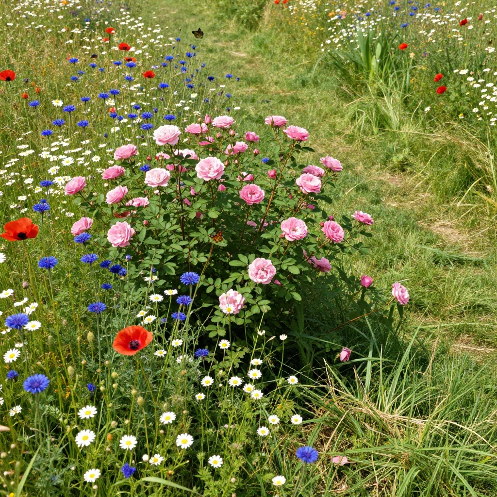 Wildflower & Rose Meadow