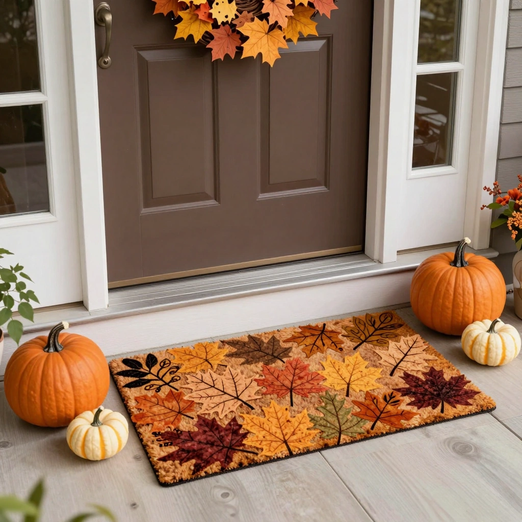 A Charming Fall Doormat