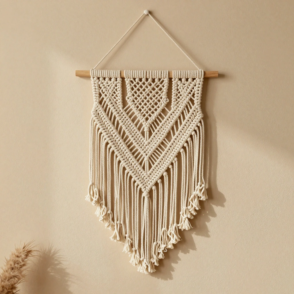 Boho Macrame Wall Hanging