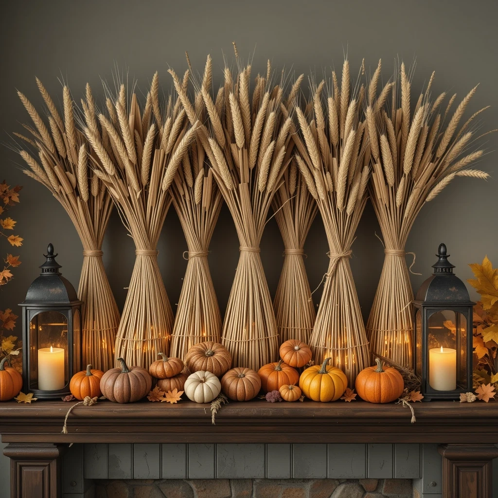 Corn Husk & Wheat Bundle