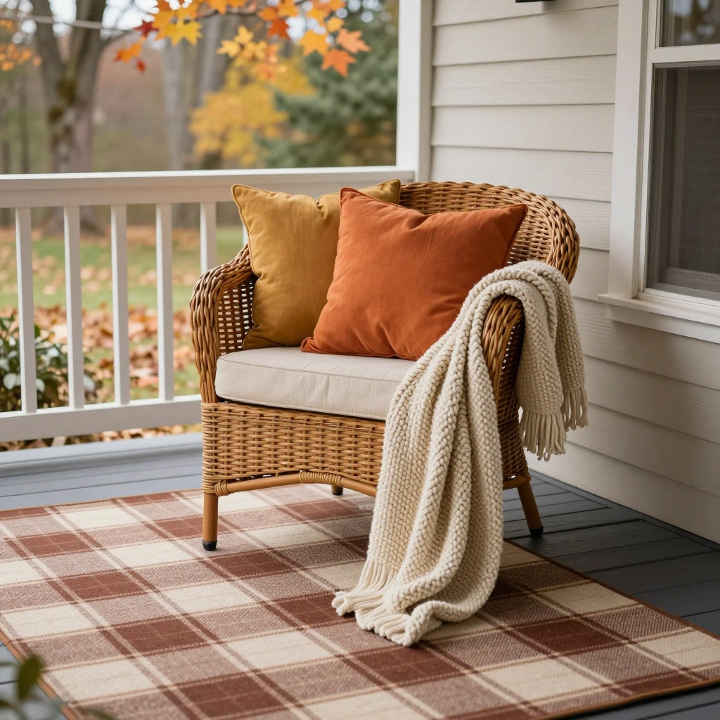 Cozy Outdoor Rugs and Pillows