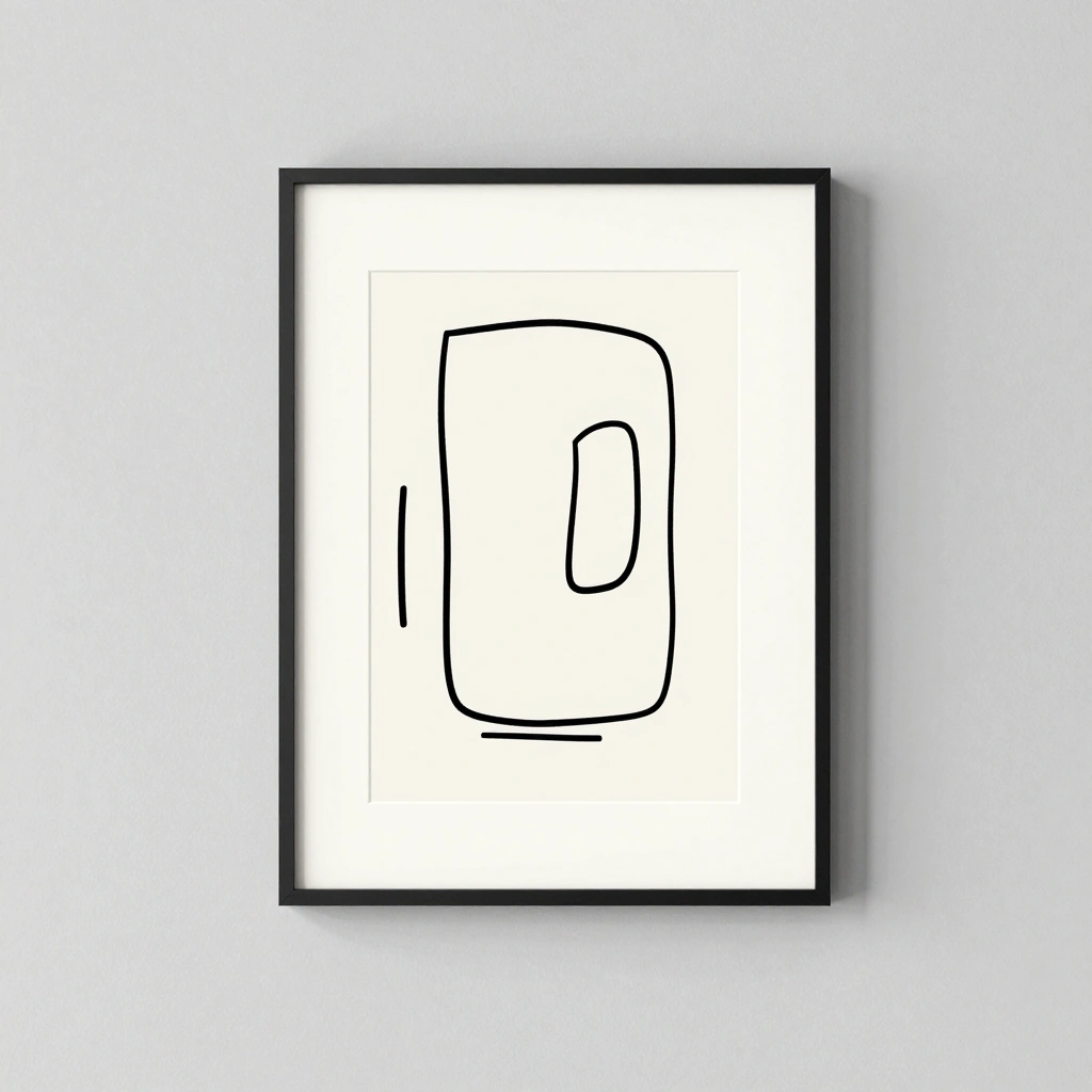 Geometric Line Art