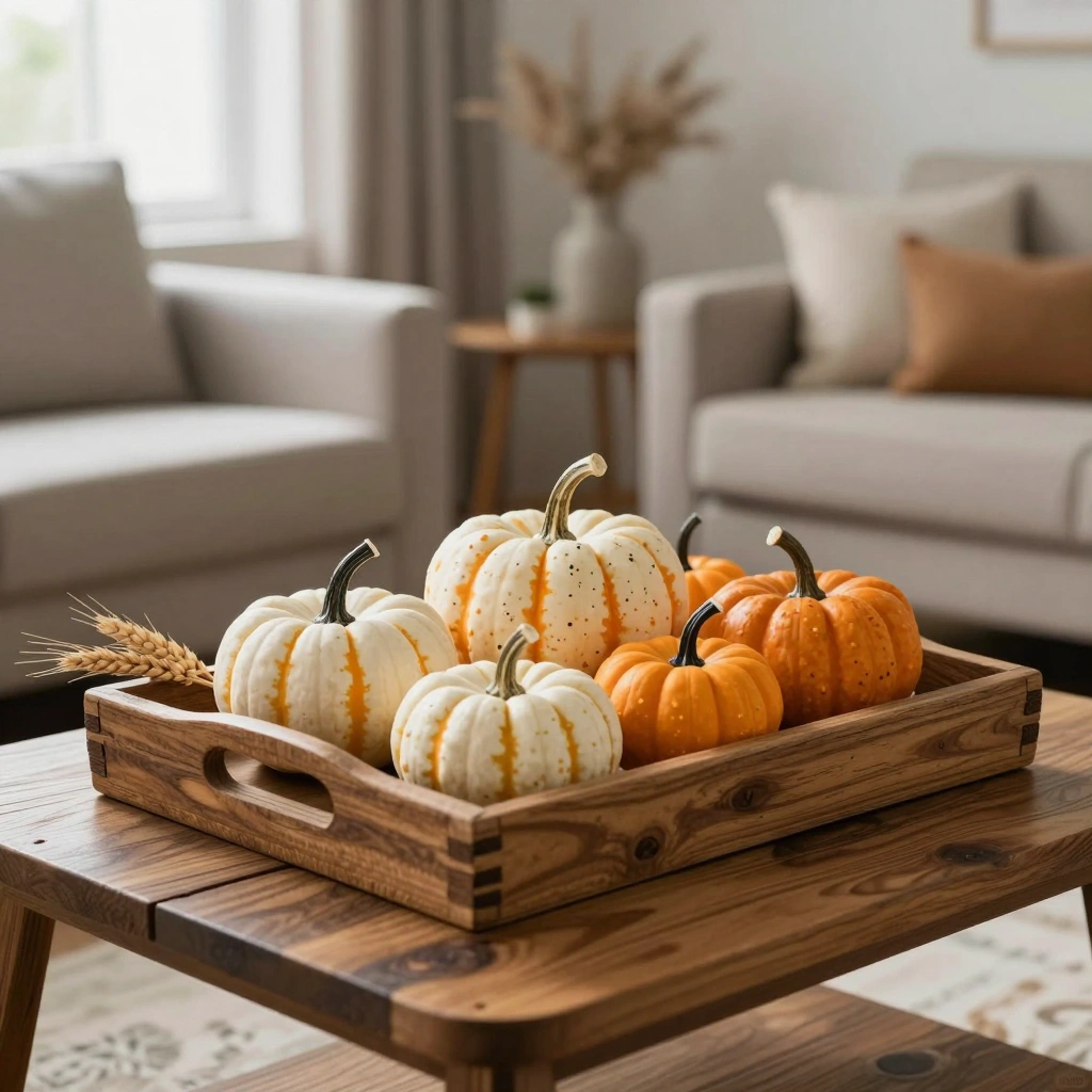Pumpkin & Gourd Centerpiece