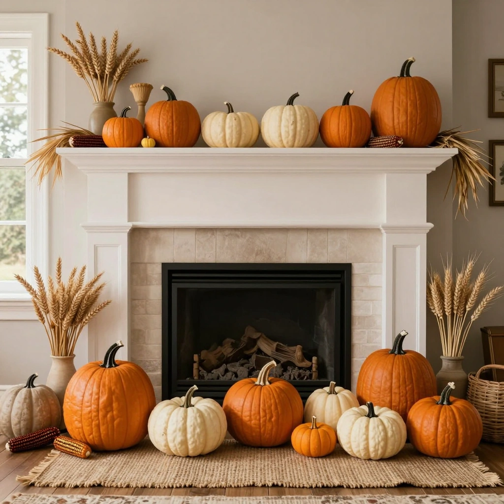 Rustic Pumpkin Trio
