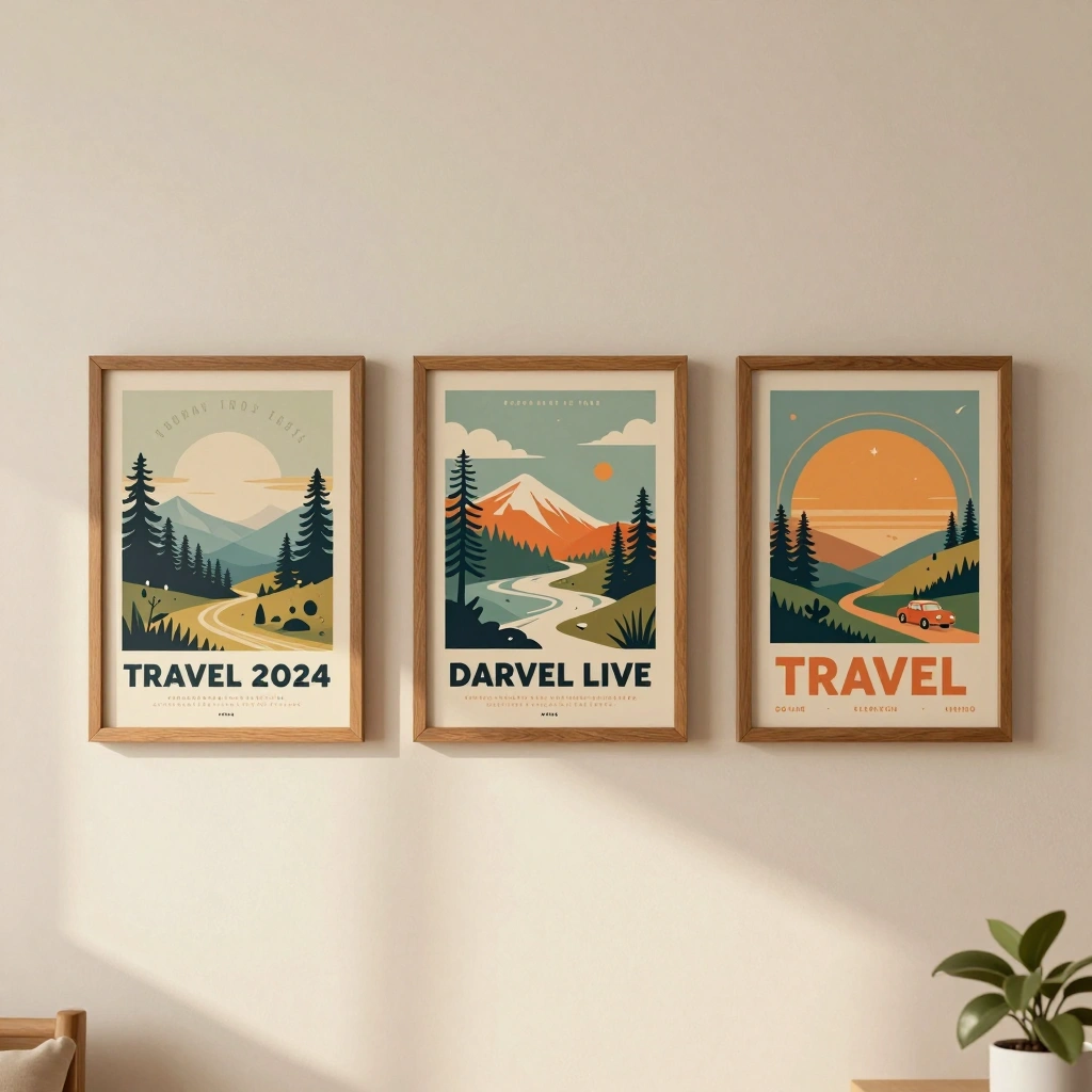 Vintage Travel Poster Prints