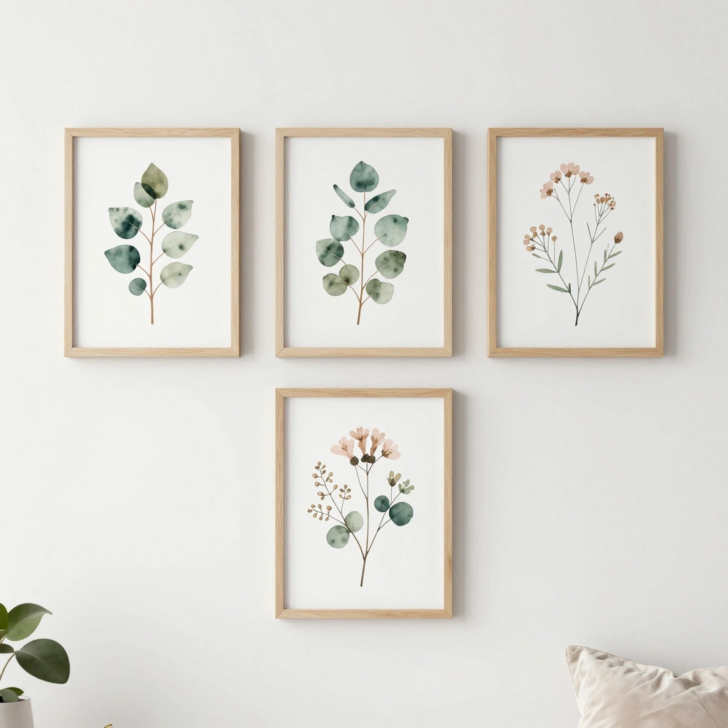 Watercolor Botanical Prints